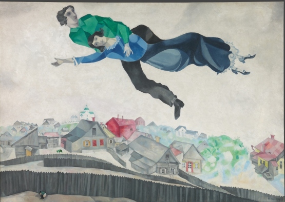 Marc-Chagall-Sulla-cittàA